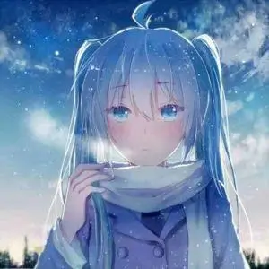 观众头像：抱着爆米花的插画人物